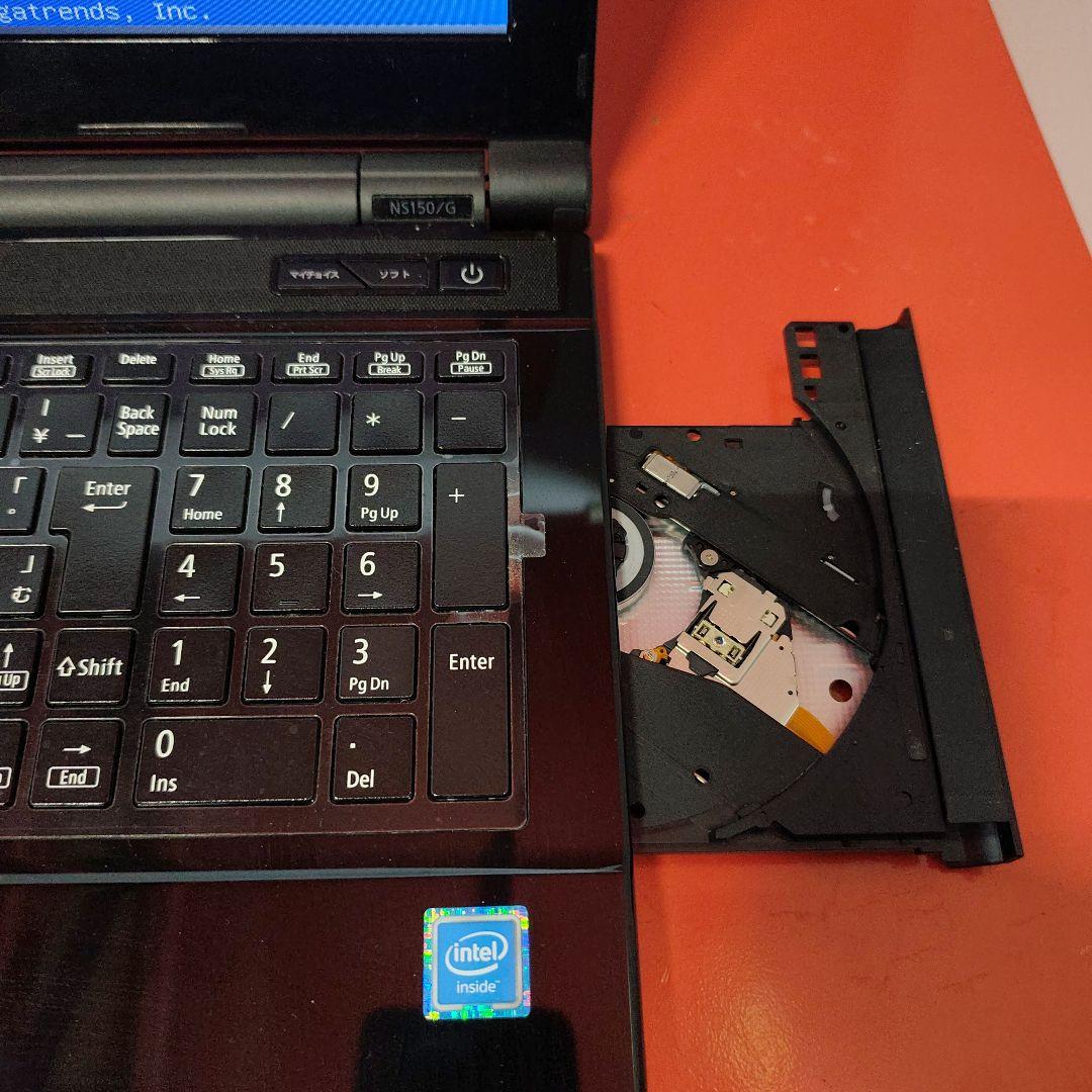 NEC 爆速SSD Windows11 ノートパソコン 極美品光学ドライブ