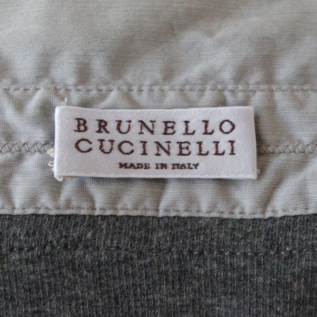 5362【美品】ブルネロクチネリ　コンビネーションニット カシミヤ混 モニーレ