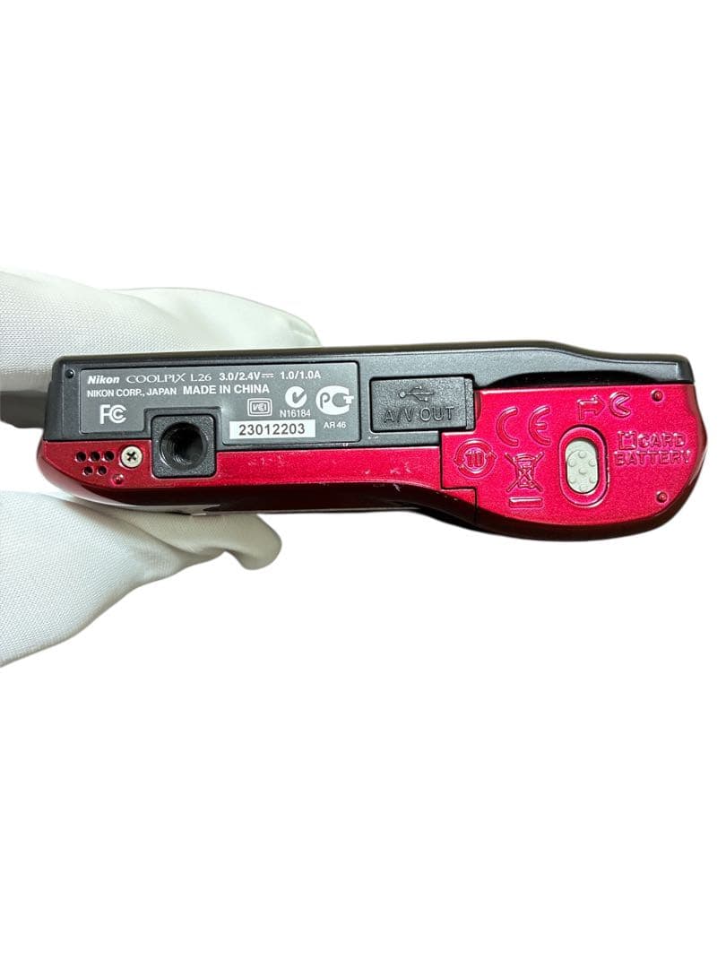 タイムセール！【良品】Nikon coolpix L26 単3電池駆動