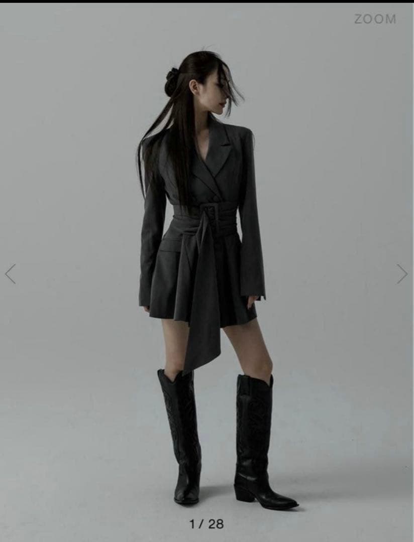 Melt the lady thick belt jacket 新品タグ付き