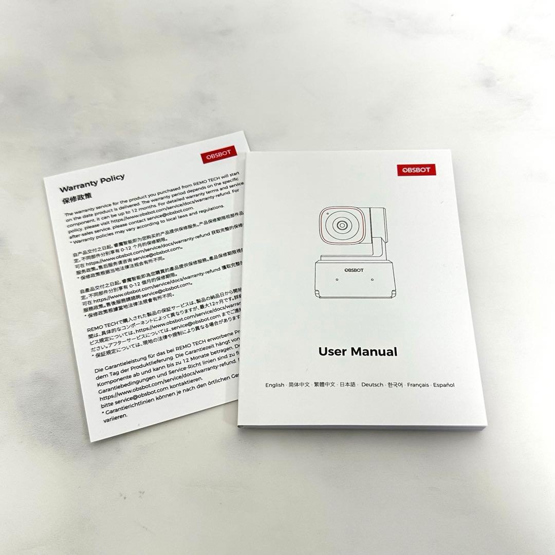 ★ほぼ未使用★ OBSBOT TINY 2 Lite 4K ウェブカメラ