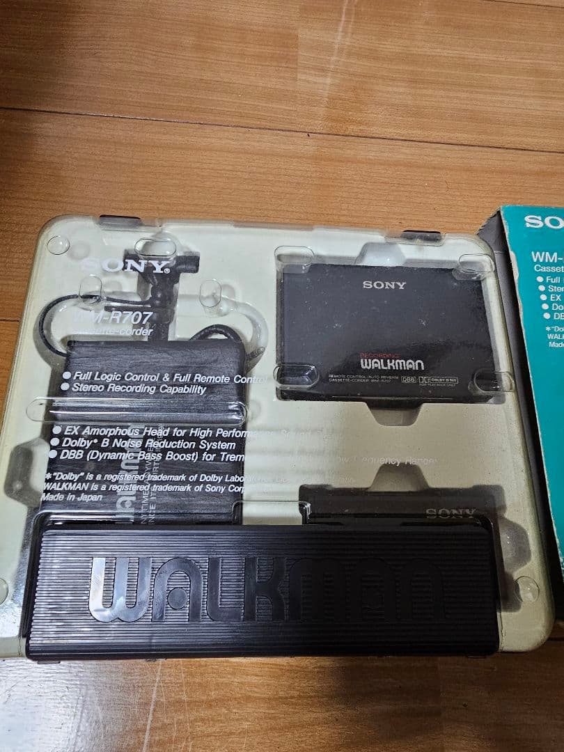 SONY WM-R707 カセットプレーヤー