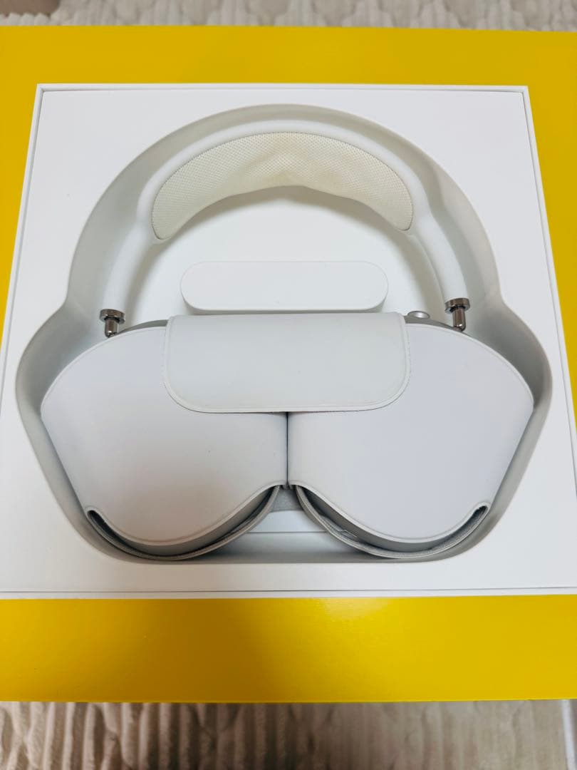 やまねこ【美品】AirPods Max シルバー 本体　スタンド付き