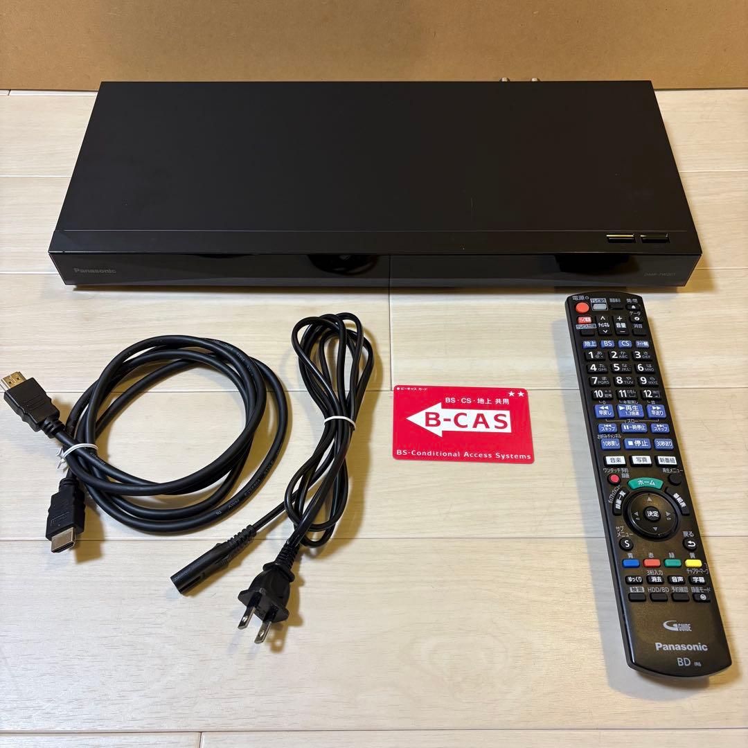 パナソニック ブルーレイレコーダー DMR-2W201 2TB /2番組同時録画