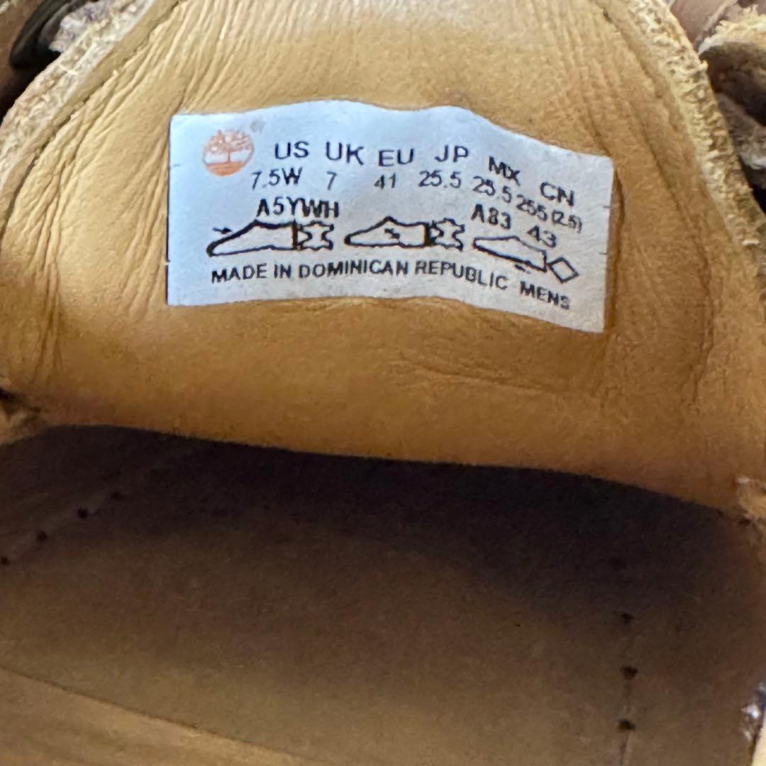 【極美品】ティンバーランド デッキシューズ 3eye 25.5cm