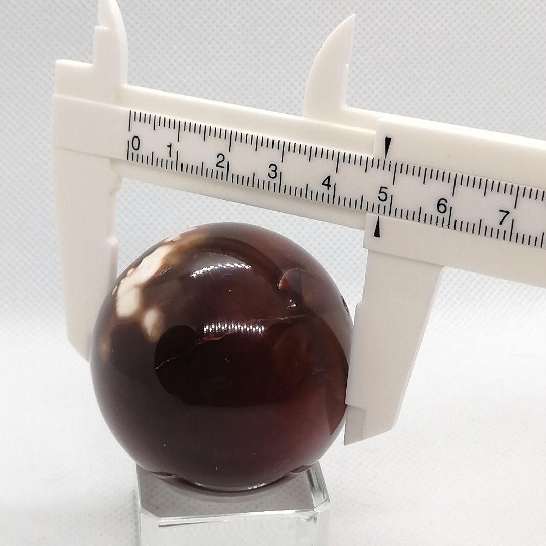 確認用新品】訳　ジオードありの濃いめカラーのカーネリアン　少し石目あり11-40