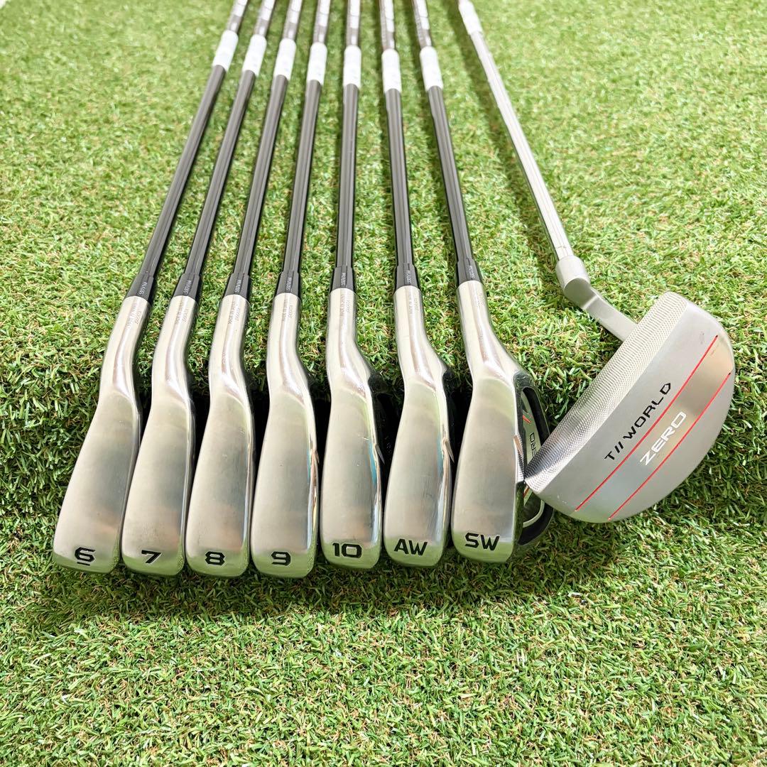 新品同様｜ホンマ　ツアーワールド　ゼロ　ゴルフクラブセット　13本　初心者