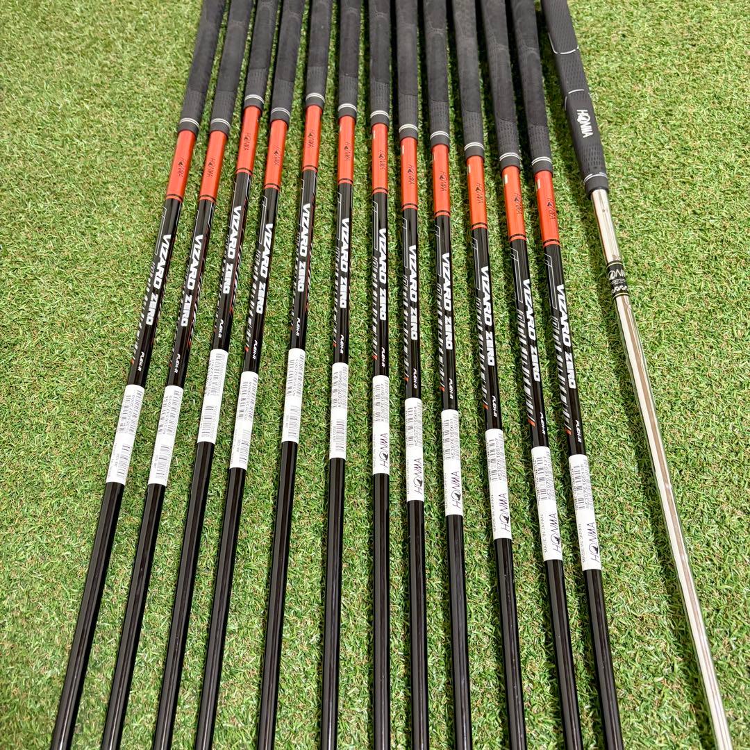 新品同様｜ホンマ　ツアーワールド　ゼロ　ゴルフクラブセット　13本　初心者