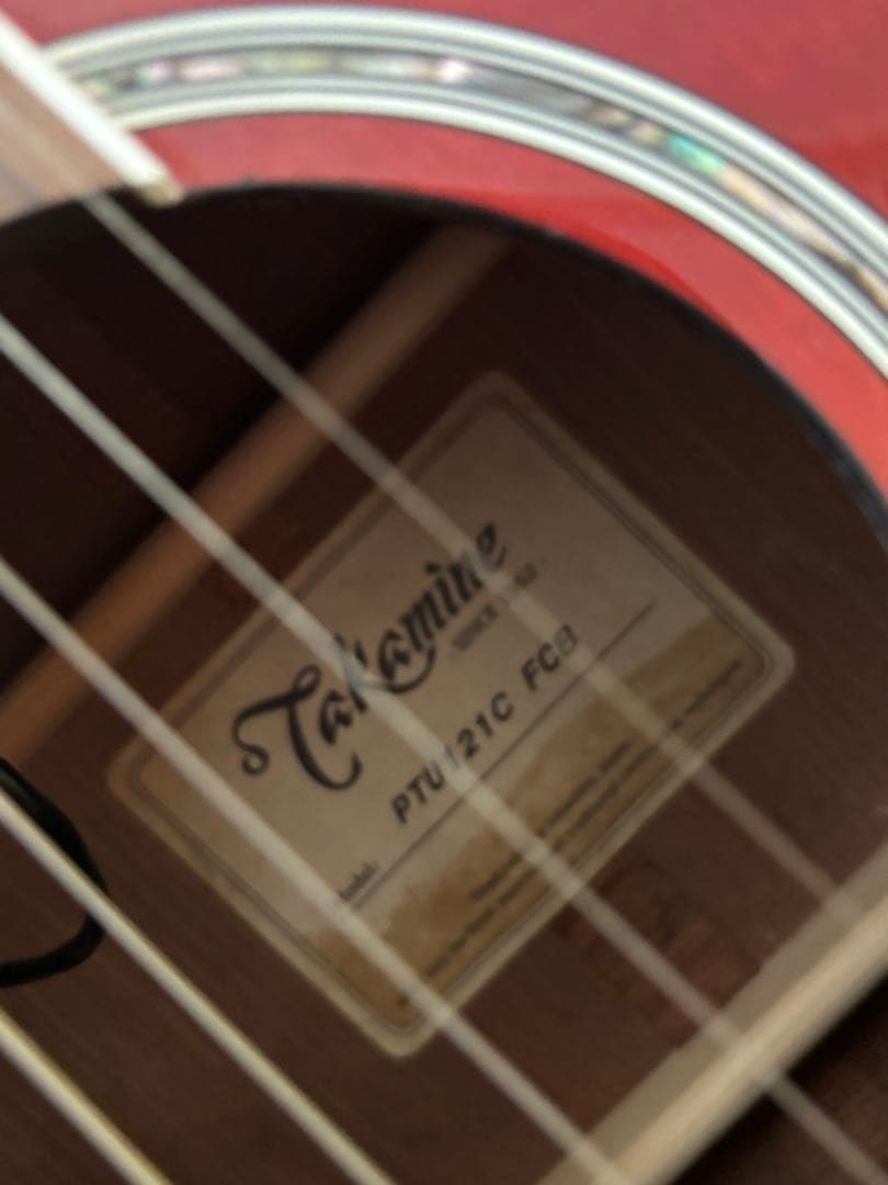 Takamine PTU121C FCB エレアコギター