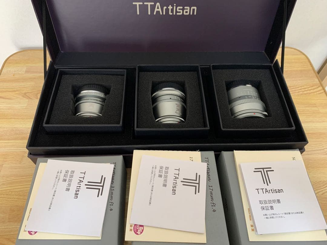 TTArtisan 単焦点レンズ 3本セット　FXマウント