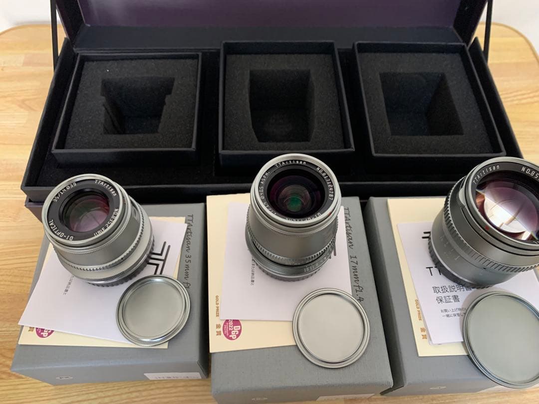 TTArtisan 単焦点レンズ 3本セット　FXマウント