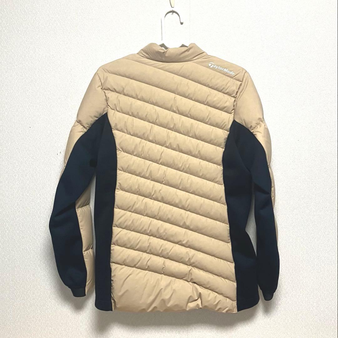 L 新品　テーラーメイド　グースダウンジャケット　レディースゴルフウェアベージュ