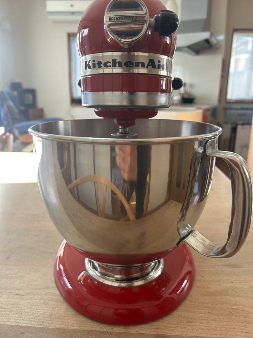【ビミマ】KitchenAid Artisan スタンドミキサー レッド
