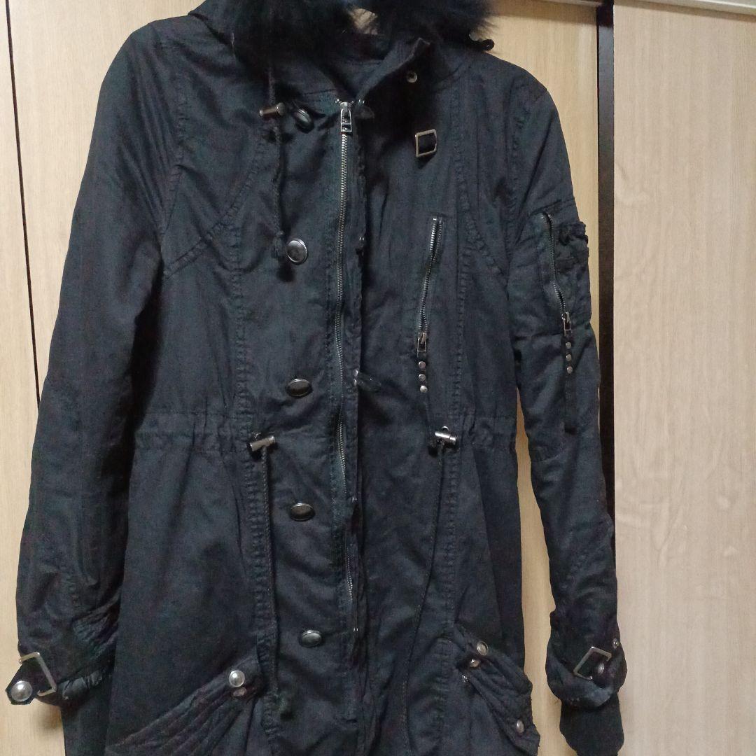 WILD PARTY ブラック モッズコート