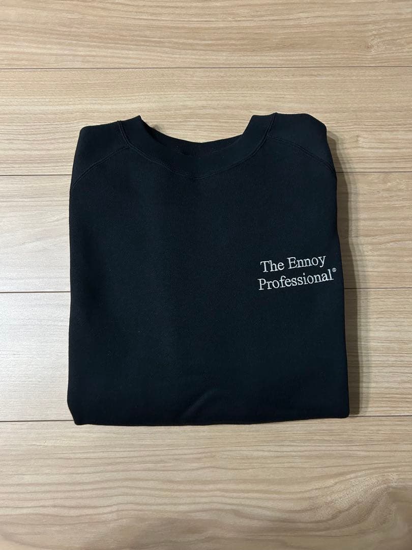 ennoy エンノイ スウェット セットアップ L ブラック