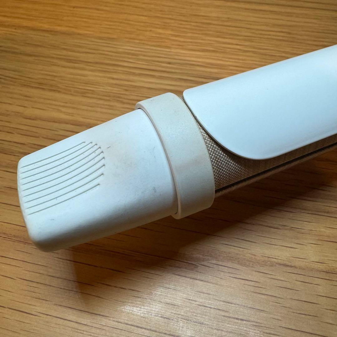 絹女 KINUJO カールヘアアイロン ホワイト 28mm