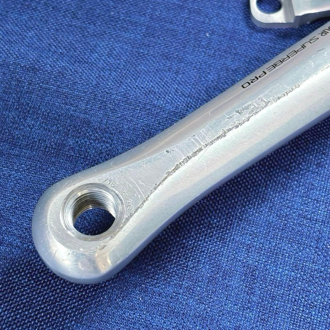 希少！サンツアー シュパーブプロ NJS ピスト クランク165mm