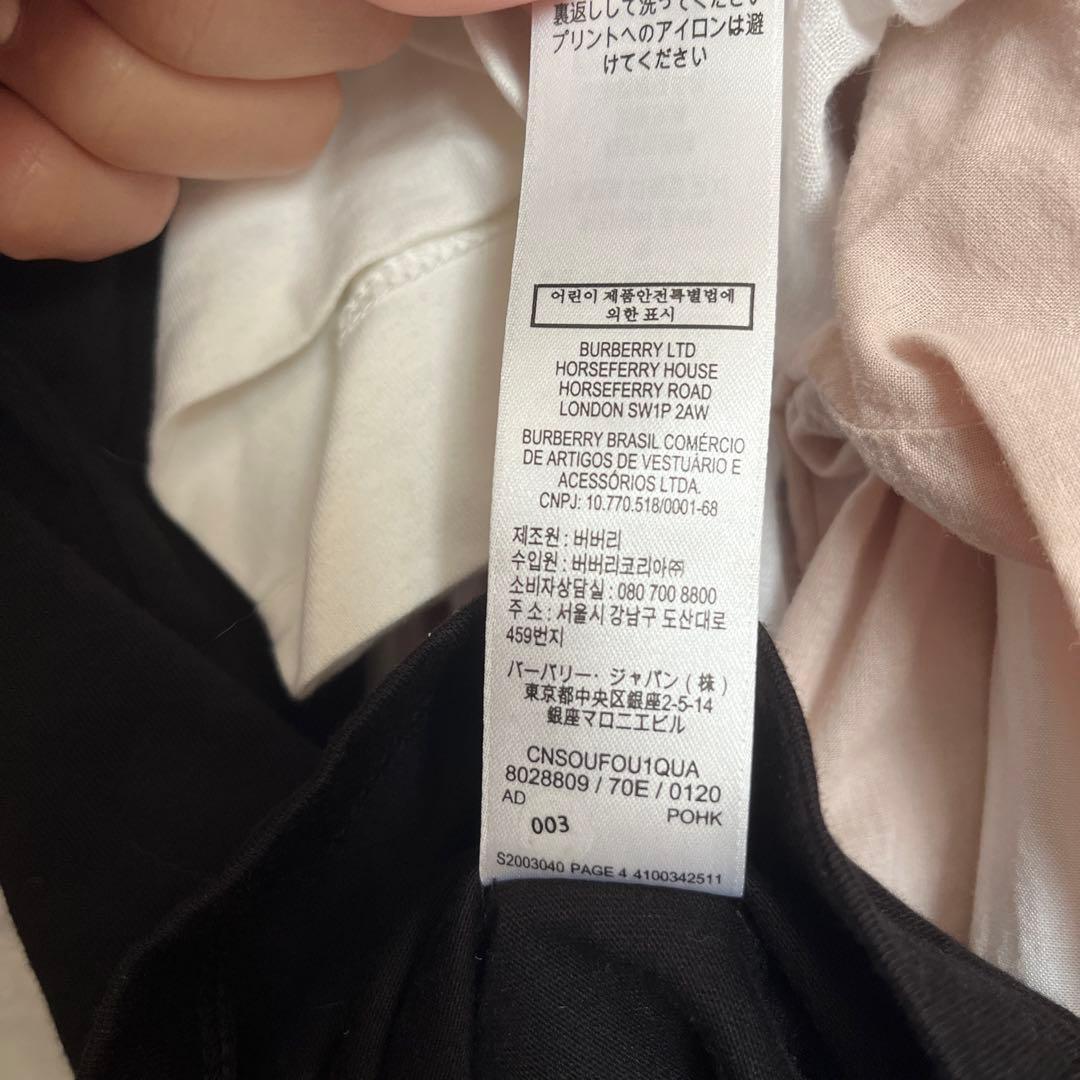BURBERRY　バーバリー　ロゴtシャツ 12Y
