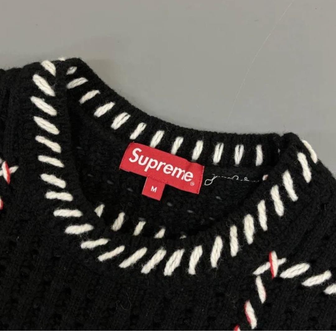 Supreme シュプリーム23SS Quilt Stitch Sweater