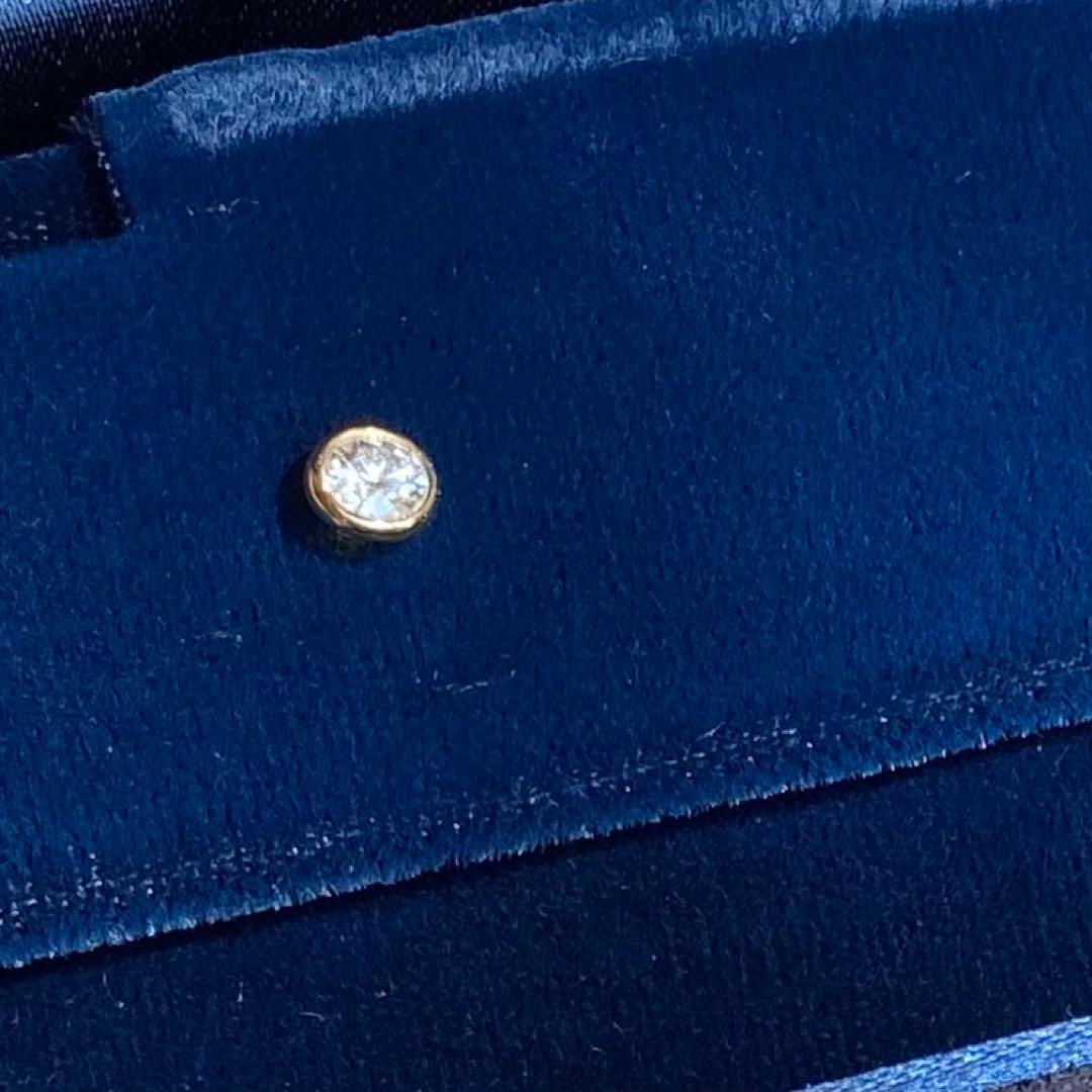 ティファニー TIFFANY 片側ダイヤモンドピアス 0.3カラット以上