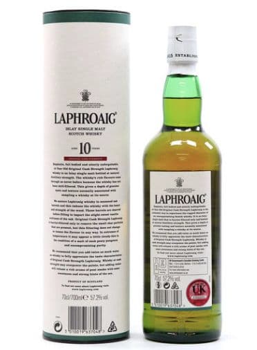 【新品・未開封】ラフロイグ10年 オリジナルカスクストレングス バッチ005