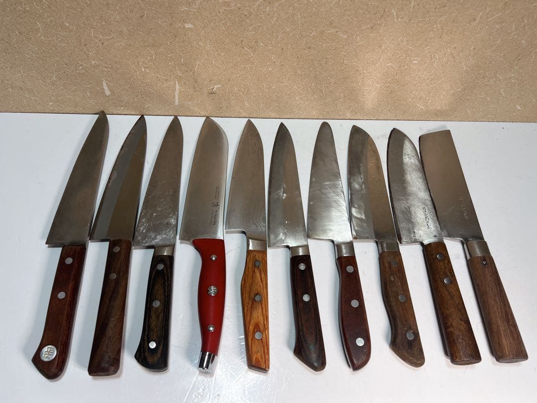 しばの 産業白寿 匠うんりゅう その他 中古ナイフ10セット