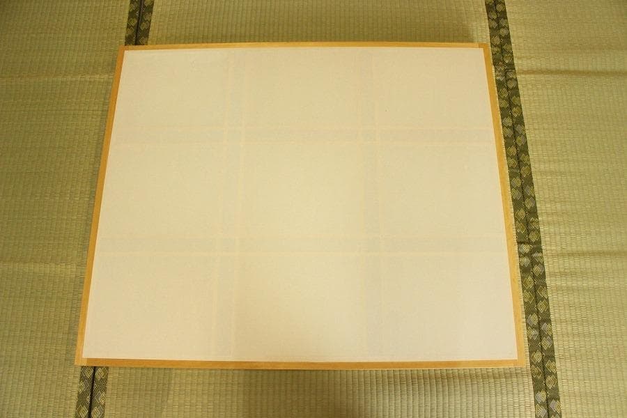 茶道具 風炉先屏風 障子 嵯峨 大覚寺 間仕切り 衝立(A468)