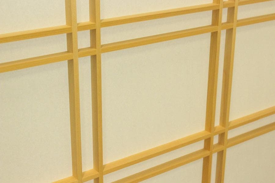 茶道具 風炉先屏風 障子 嵯峨 大覚寺 間仕切り 衝立(A468)