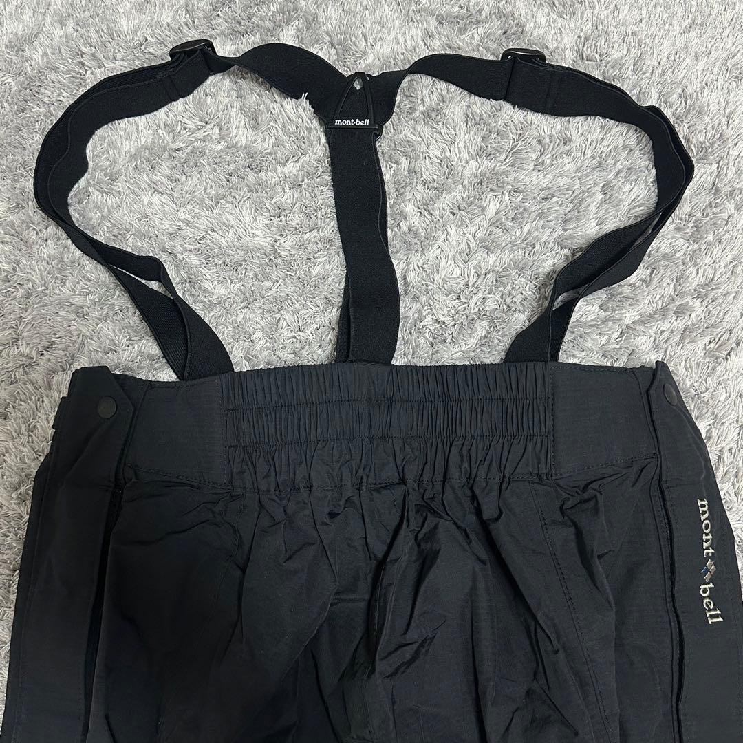 【超人気◎】mont-bell　ビブパンツ　中綿　サスペンダー付き　完売モデル◎