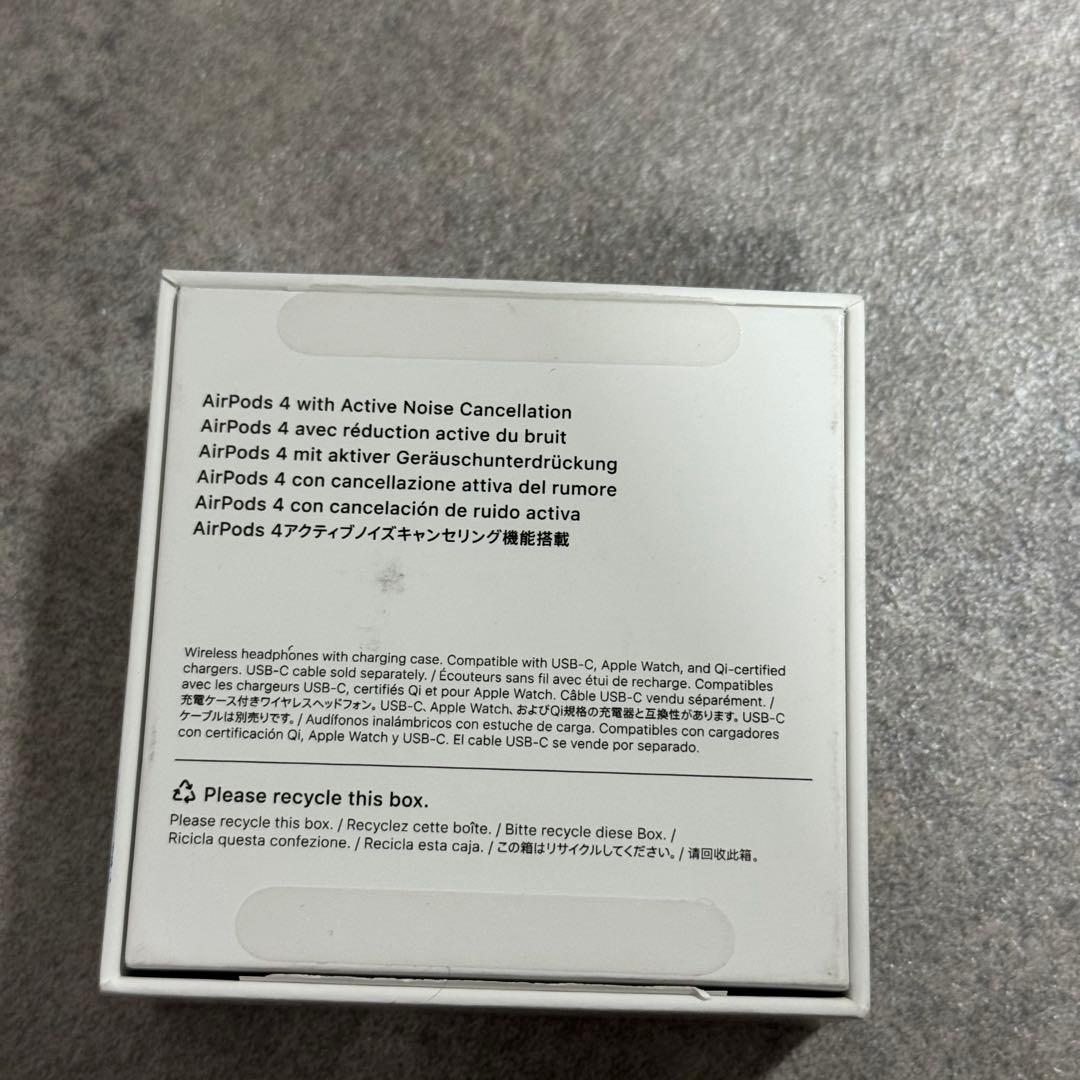 AirPods 4 本体 第4世代 アクティブノイズキャンセリング ③