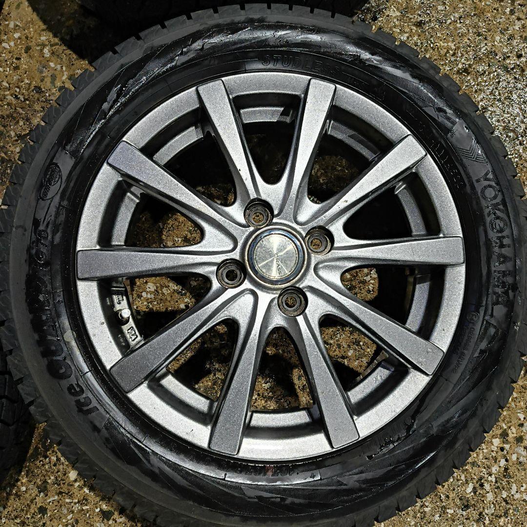 ①ジョン・スミス☆165/65R15☆バリ山ヨコハマタイヤスタッドレス☆