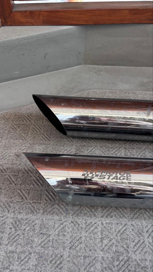 ハーレー スポーツスター モーターステージ スラッシュ マフラー