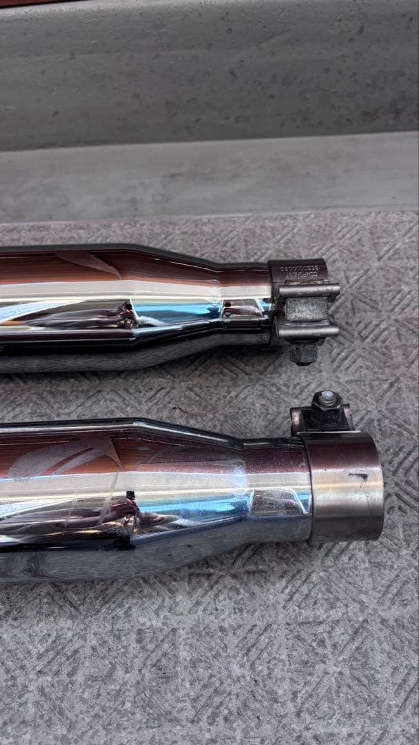 ハーレー スポーツスター モーターステージ スラッシュ マフラー