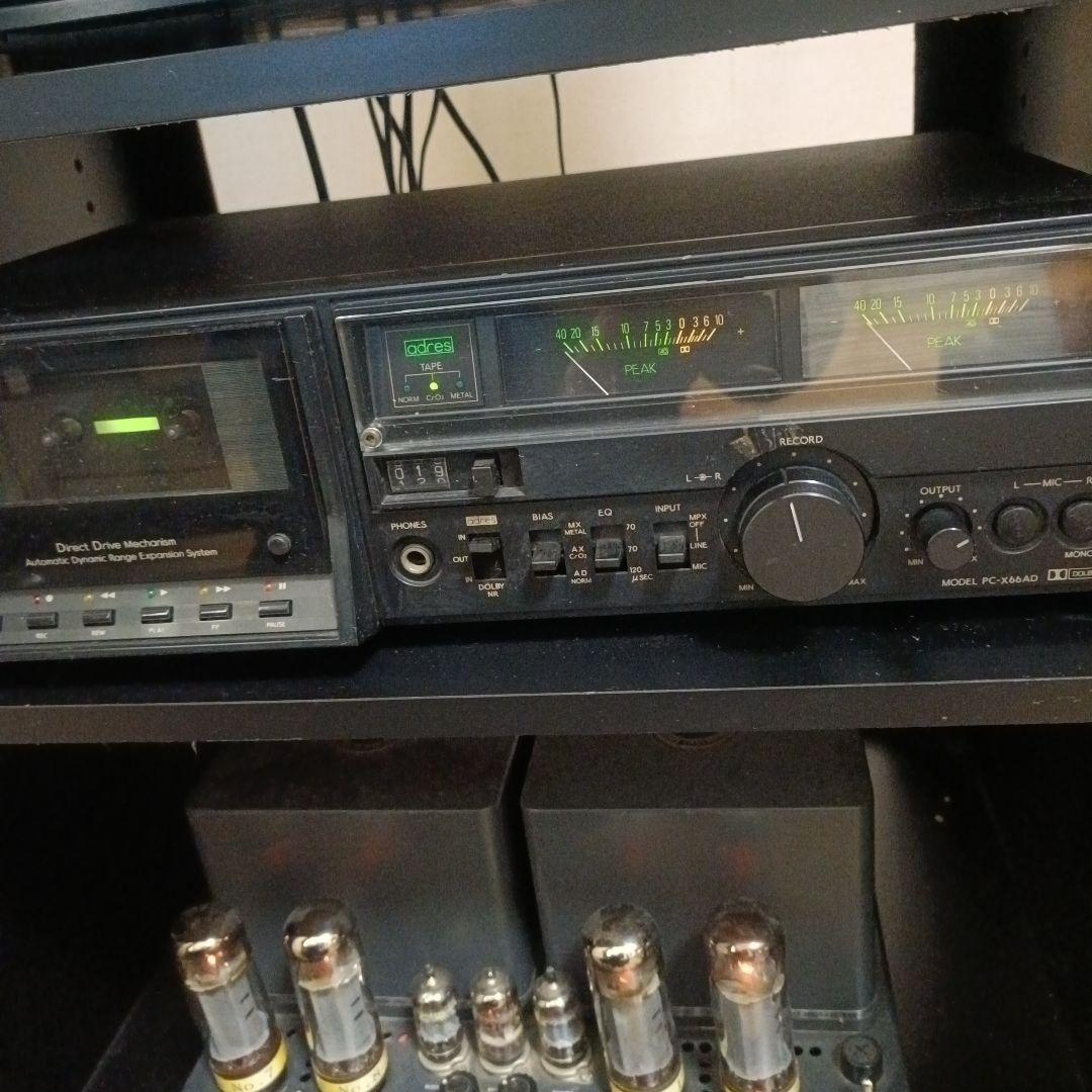 Aurex PC-X66AD ジャンク カセットデッキ