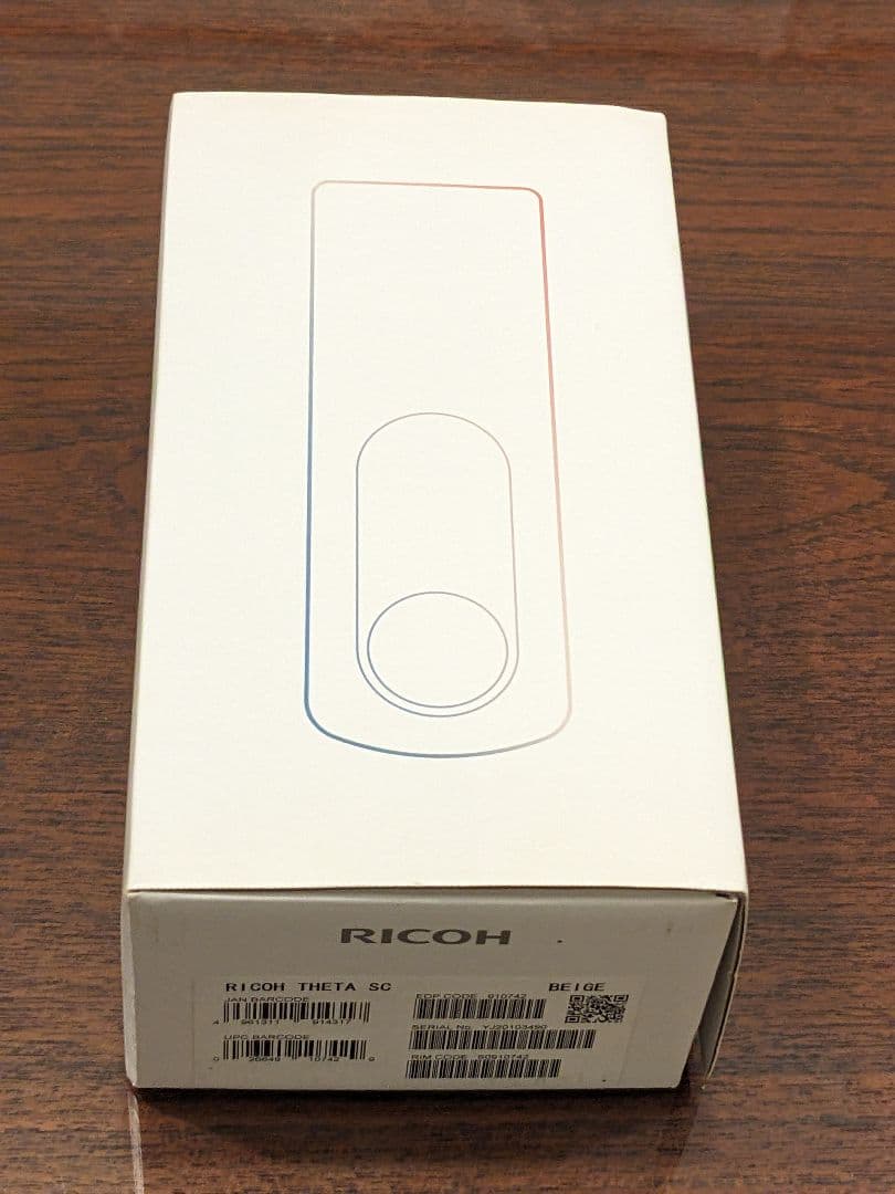 未使用 RICOH THETA SC 360度カメラ ベージュ 全天球カメラ