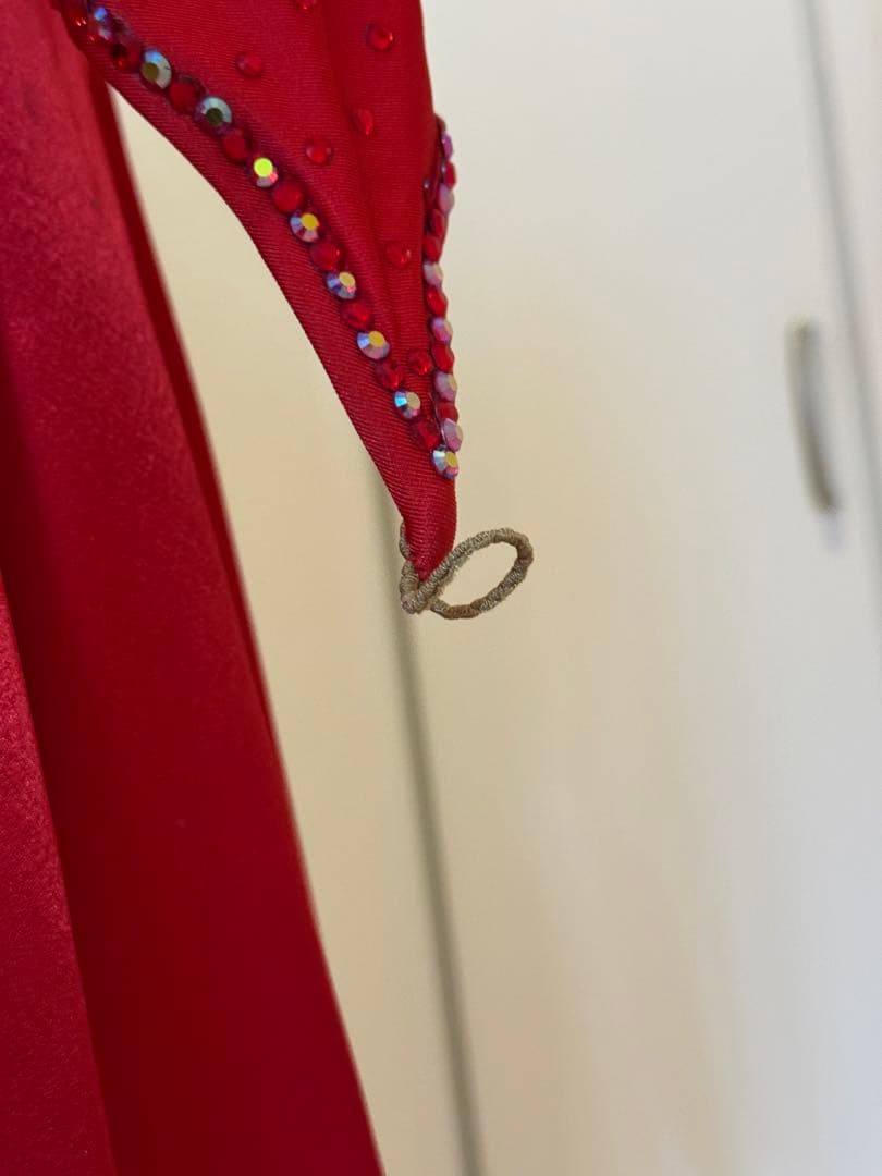 ダンスドレス　レッド