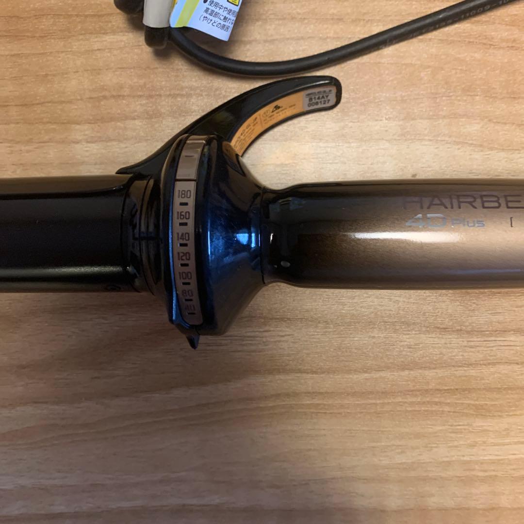 ヘアビューロン 4D ヘアアイロン カール　34.0mm リュミエリーナ