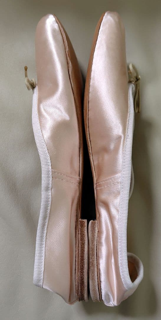 PORSELLI ポルセリ　サテン バレエシューズ ピンク