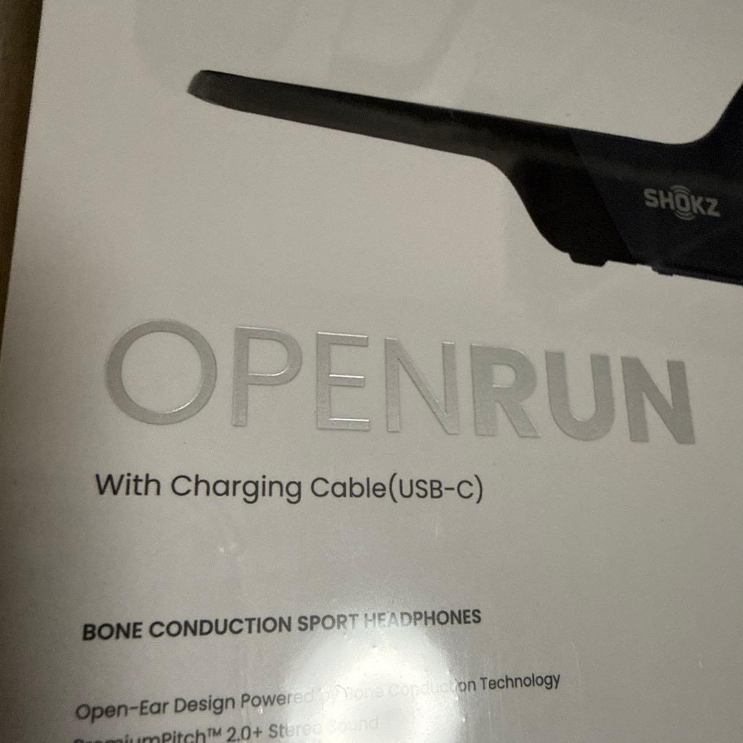 SHOKZ OPENRUN 骨伝導ヘッドフォン