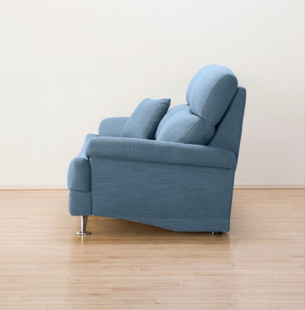 ニトリ 3人掛けソファ NポケットA13 DR-LBL & 足置き