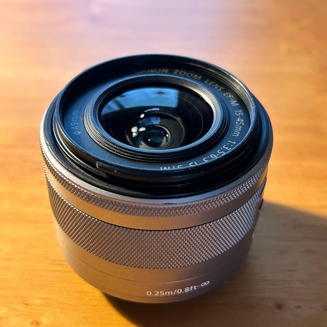 Canon EOS M100 ミラーレス一眼カメラ 望遠レンズ付セット