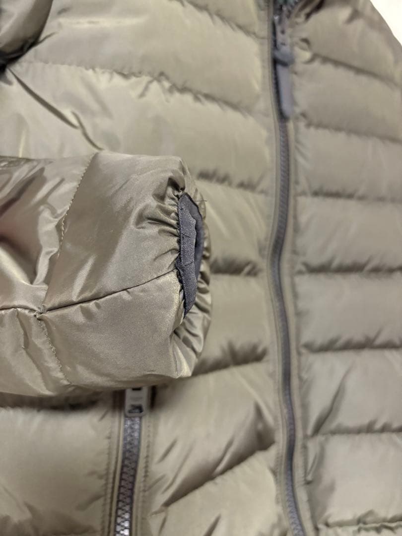 COACH コーチ ダウンジャケット メンズ カーキ リバーシブル ４４新品同様