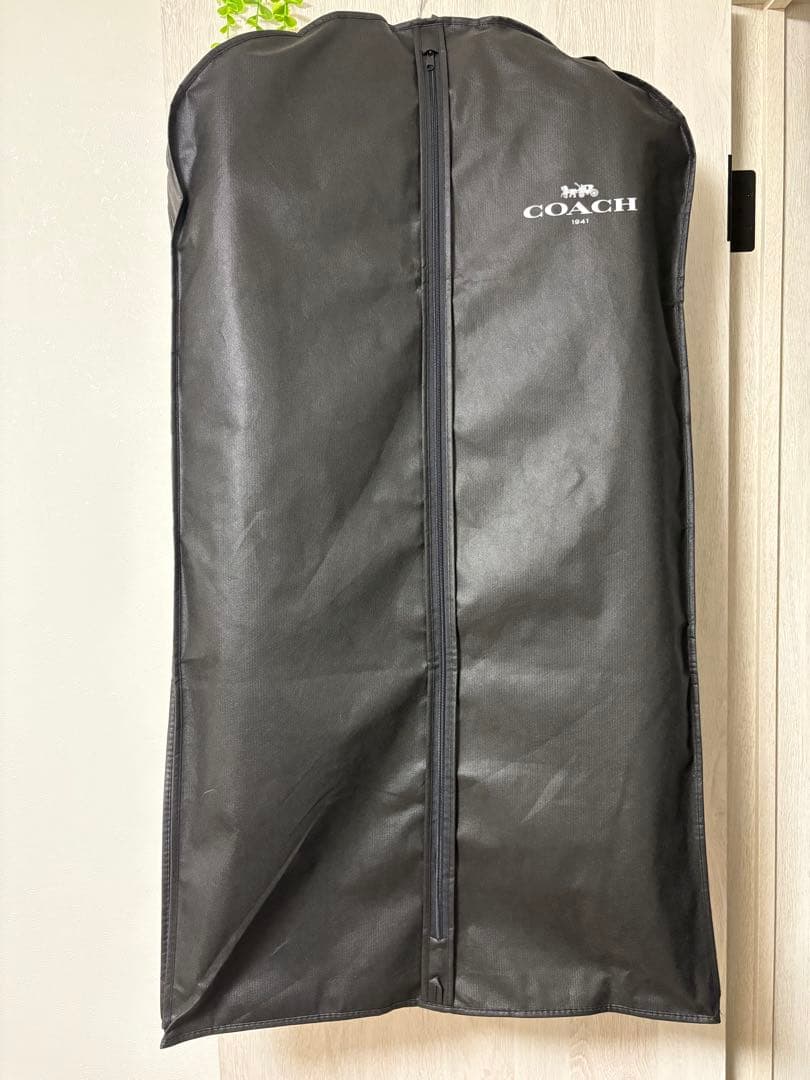 COACH コーチ ダウンジャケット メンズ カーキ リバーシブル ４４新品同様