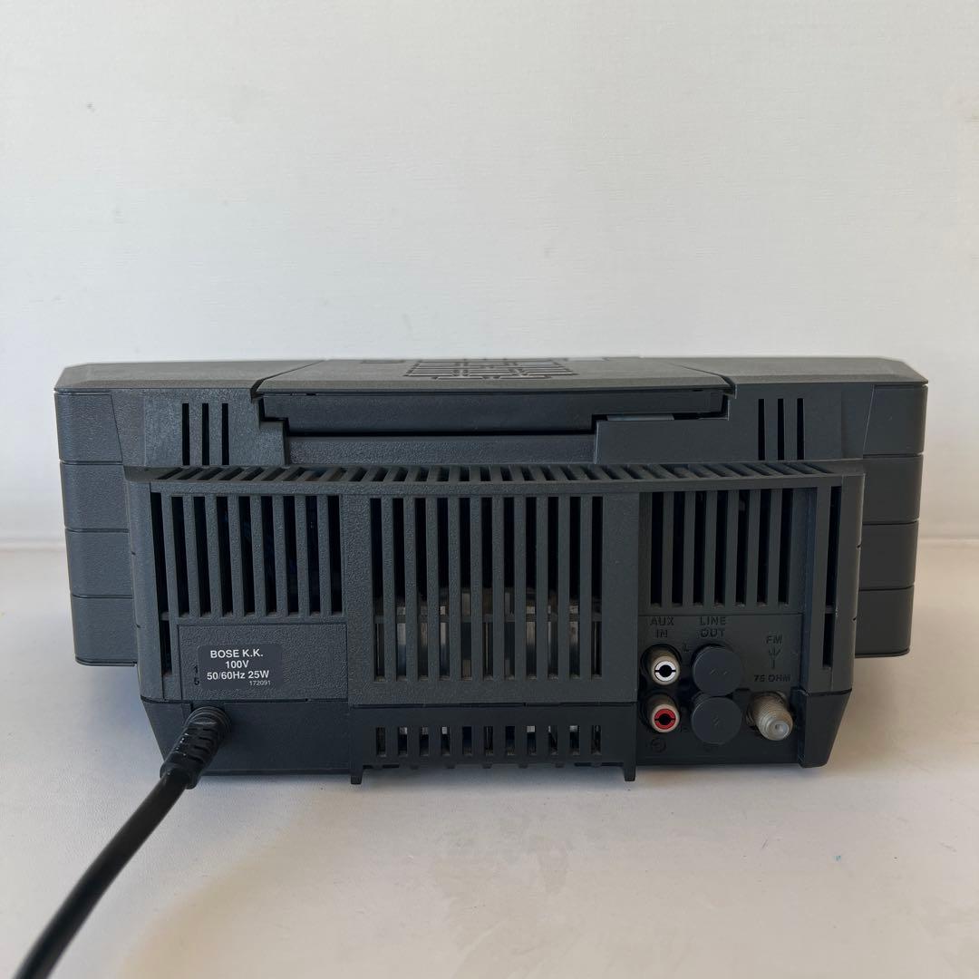 【動作品】BOSE WAVERADIO/CD BLACK