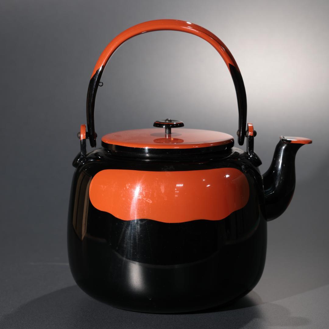 茶道具　腰黒　水注　清五郎　共箱　R0890　ダT