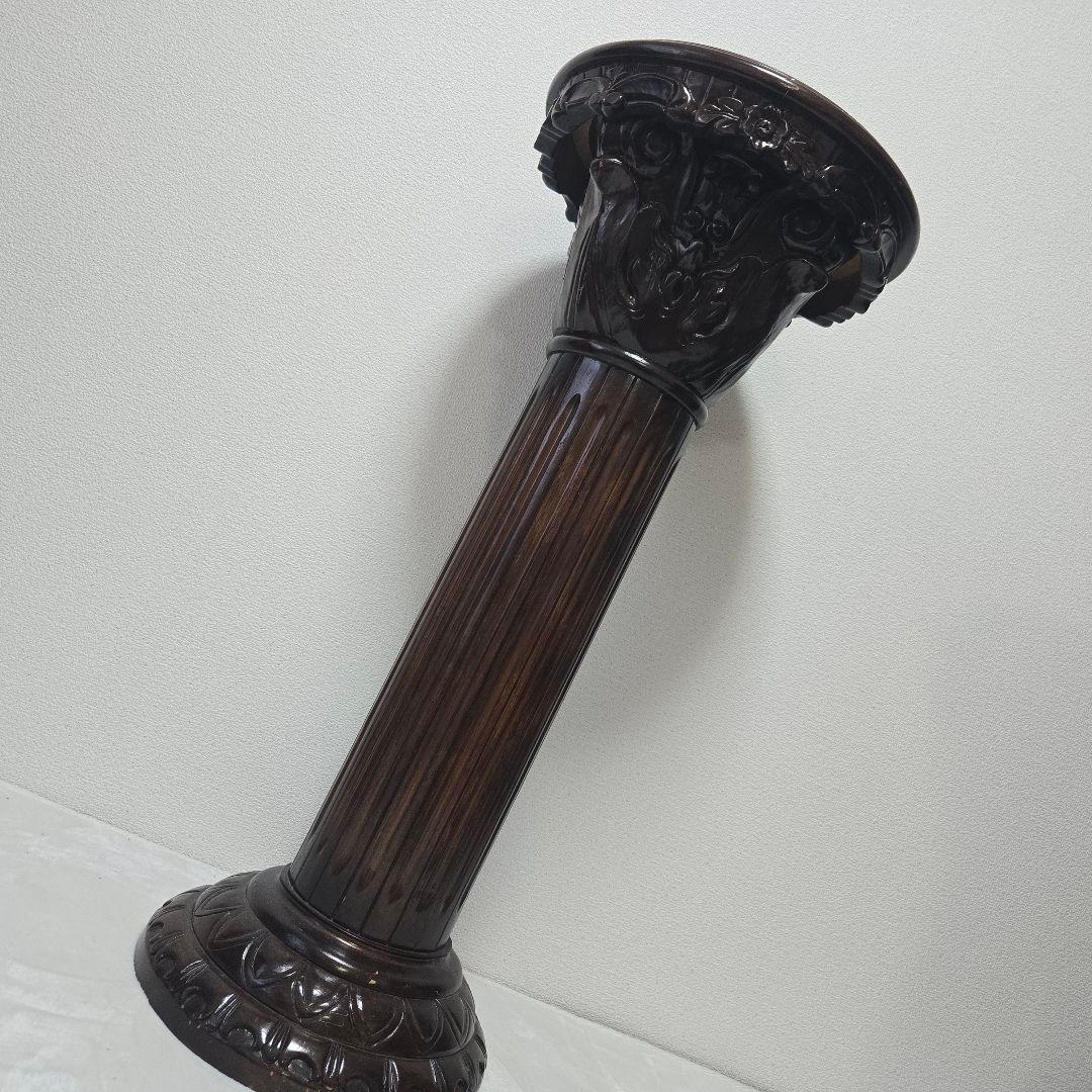 大理石 ギリシャ建築 輸入 インペリアルペデスタル コラム プラント スタンド