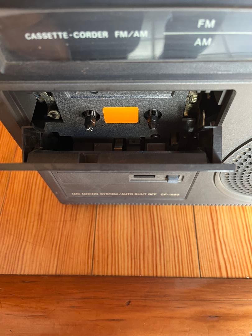 SONY CF-1980 ラジオ・カセットプレーヤー レトロ 昭和