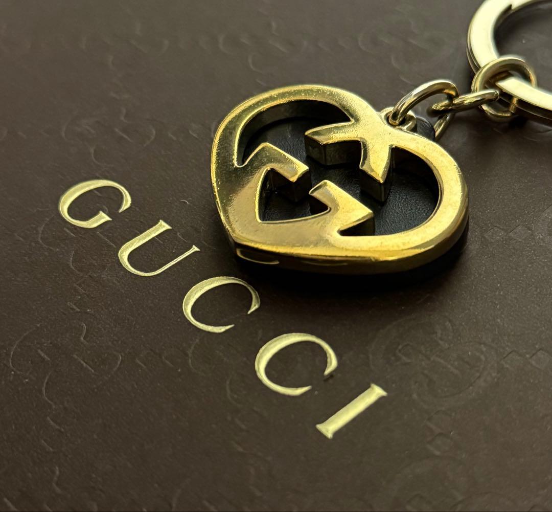 ✨新品同様✨ GUCCI グッチ キーリング ハートチャーム♡