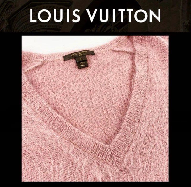 【希少品‼️】ルイヴィトン モヘアニットLサイズ【超美品】