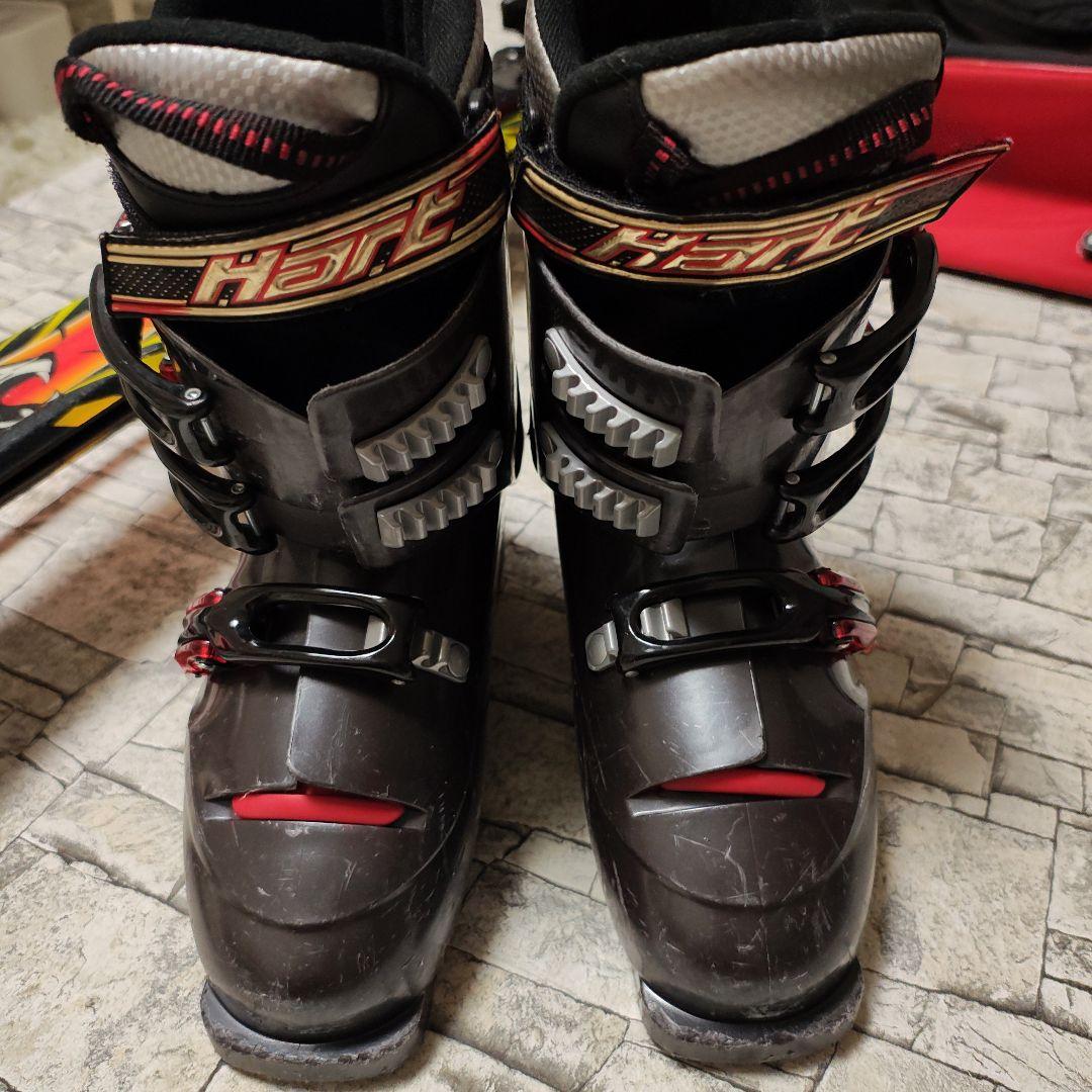 スキー4点セット Volkl スキー 130cm HART製24cmスキー靴